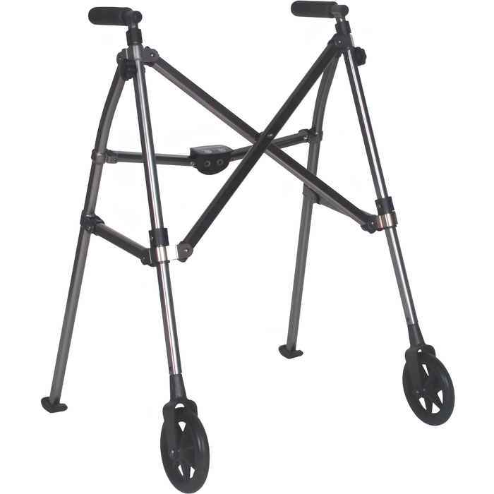 Ultralichte Opvouwbare Rollator Met 2 Wielen | In Hoogte Verstelbaar