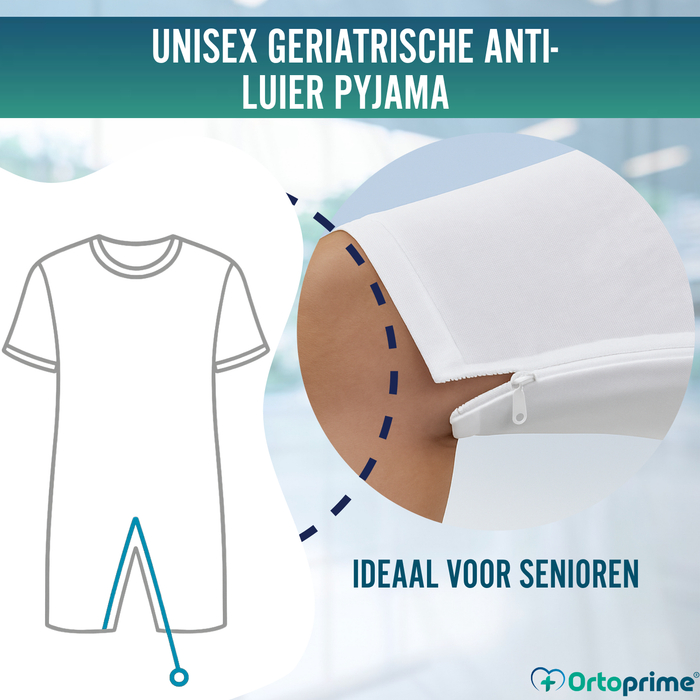 Luierpyjama met ritssluiting | Korte mouwen