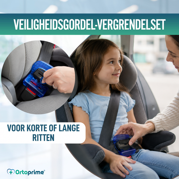 Veiligheidsgordel Vergrendeling met Ontgrendelsleutels