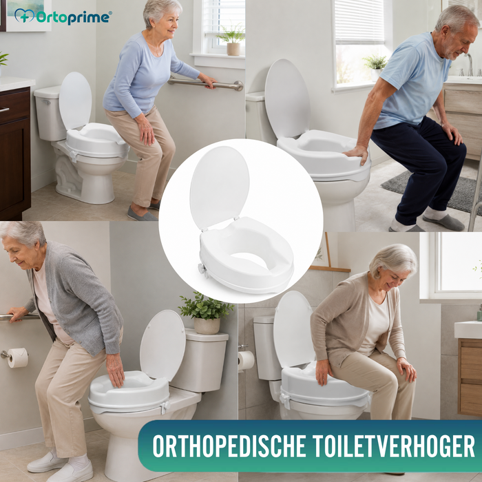 WC-verhoger met Deksel 10 cm | Universeel