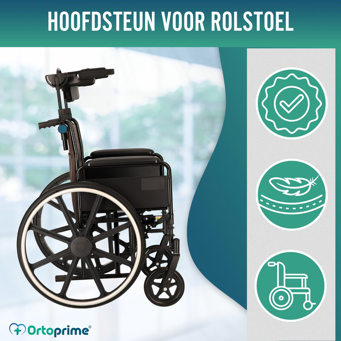 Verstelbare Hoofdsteun voor Rolstoel | 2 Modellen