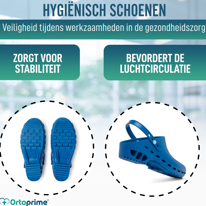Sanitaire Clogs Antislip | Waterdichte Bescherming