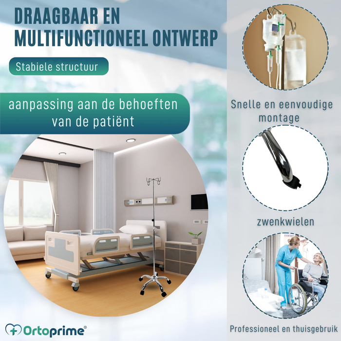 Mobiele Serumhouder voor Professioneel en Thuisgebruik