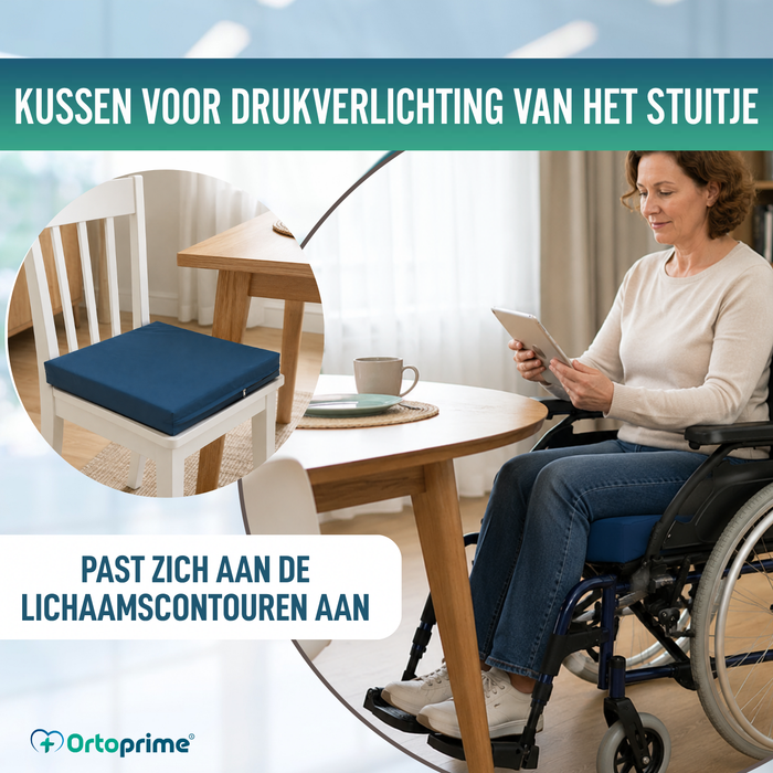 Anti-decubituskussen Visco-elastisch 50kg/m3