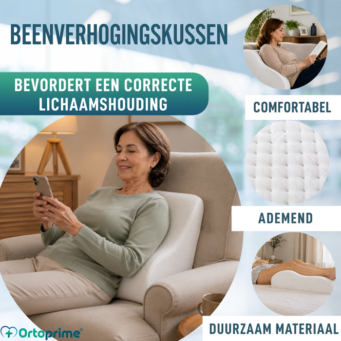 Orthopedisch Geheugenschuim Beenkussen | Vaatkussen