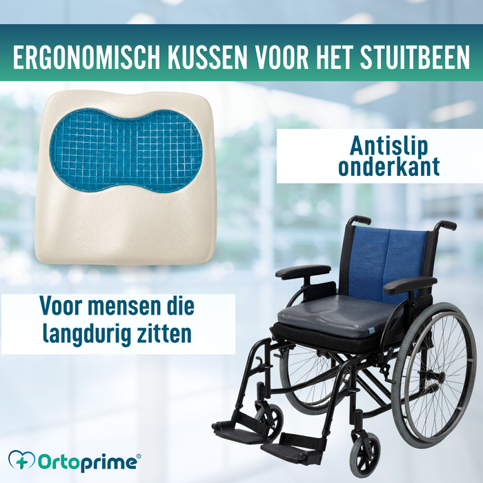 Antidecubitus Kussen Visco Gel voor Rolstoel 85 kg/m3