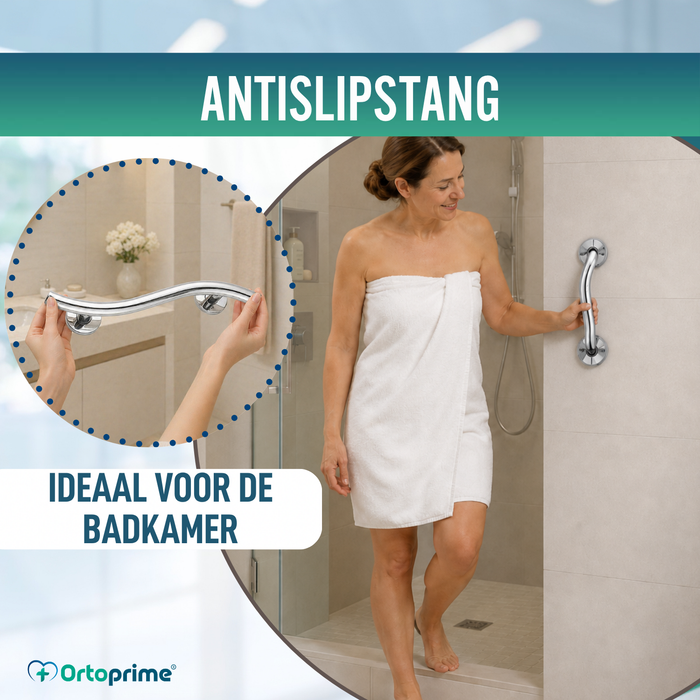 Steunbeugel voor Bad in RVS | 35 cm
