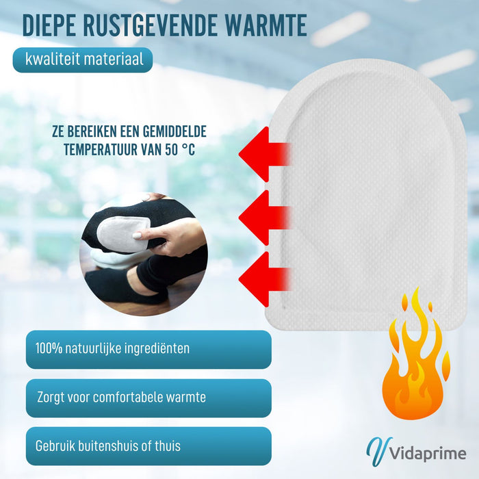 Warmtepleisters voor directe voeten |  Pack x20 stuks