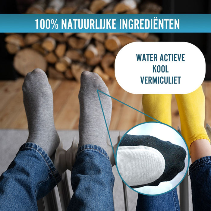 Warmtepleisters voor directe voeten |  Pack x20 stuks