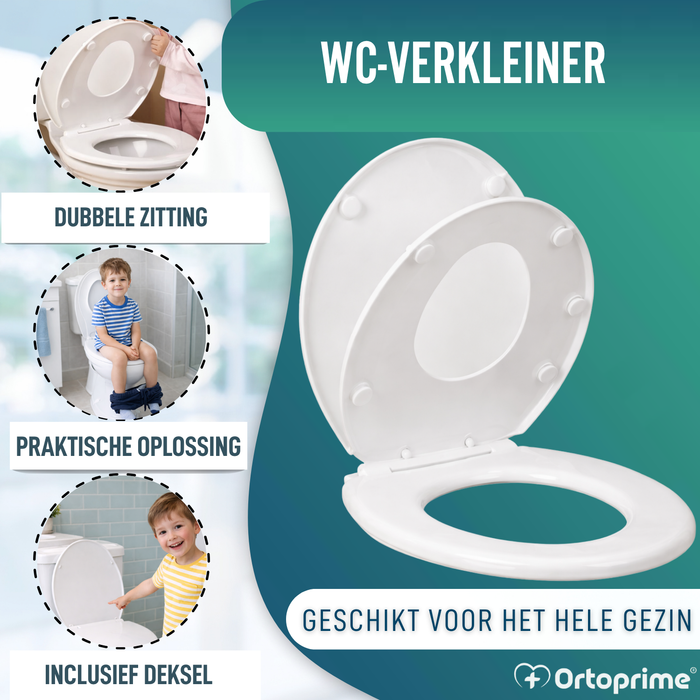WC-Verkleiner voor Kinderen met Deksel | Toiletadapter