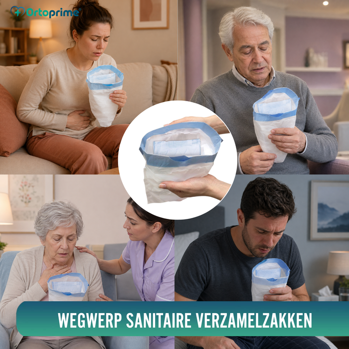 Wegwerp Hygiënezakjes voor Braken | Set van 20