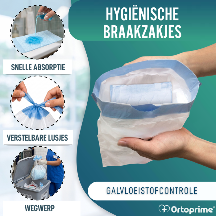 Wegwerp Hygiënezakjes voor Braken | Set van 20