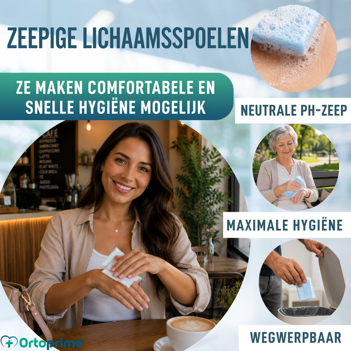 Wegwerp Zeep Sponzen voor Baby's en Volwassenen
