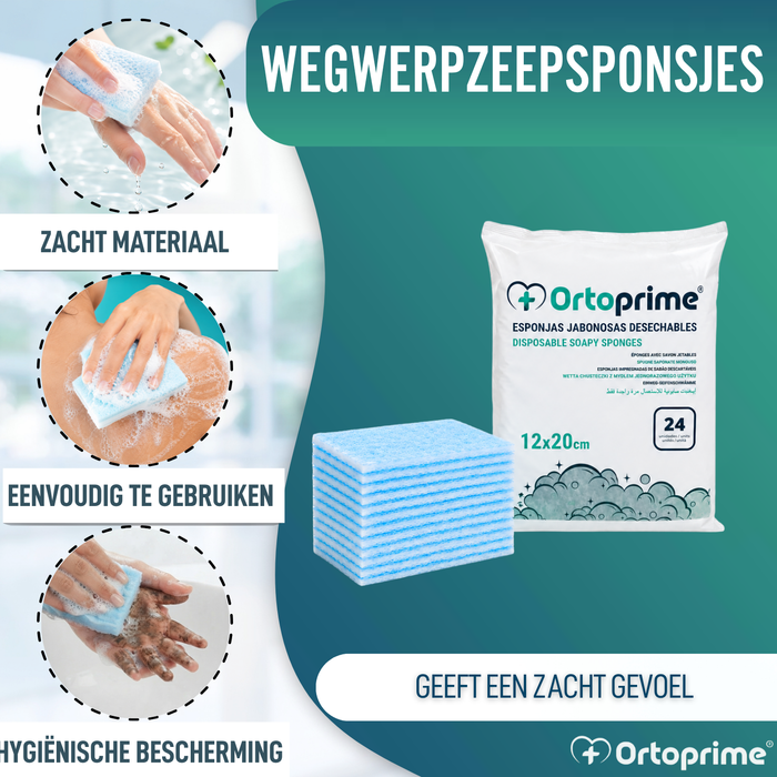 Wegwerpsponsjes Doos met 1800 stuks