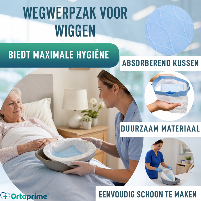 Wegwerp Absorberende Zakjes voor Wig | Set van 20