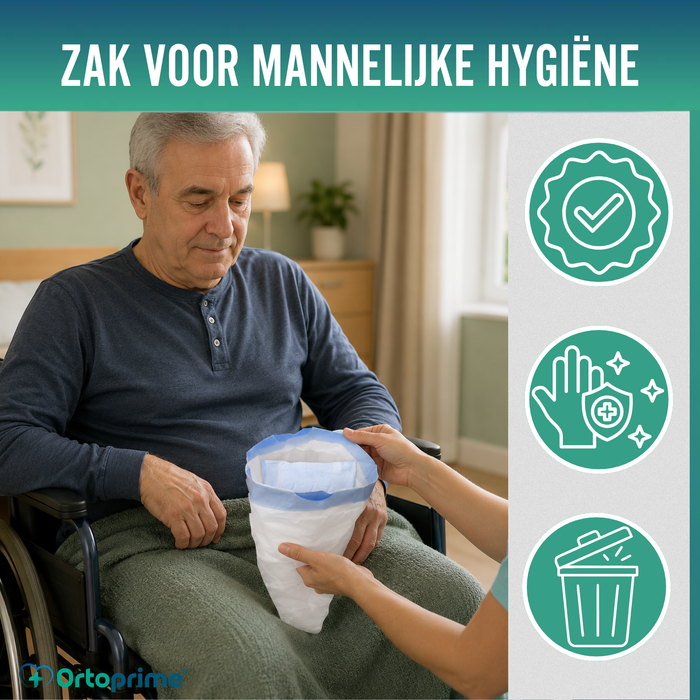 Wegwerp Hygiënezakjes voor Mannen Urinoirs 600 ml