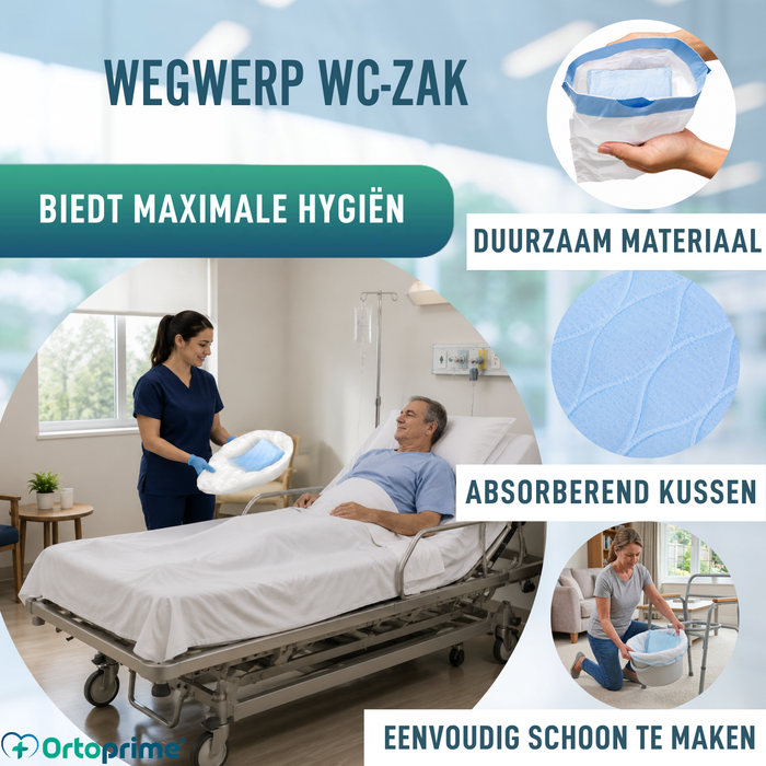 Wegwerp WC Zakjes Absorberend | Set van