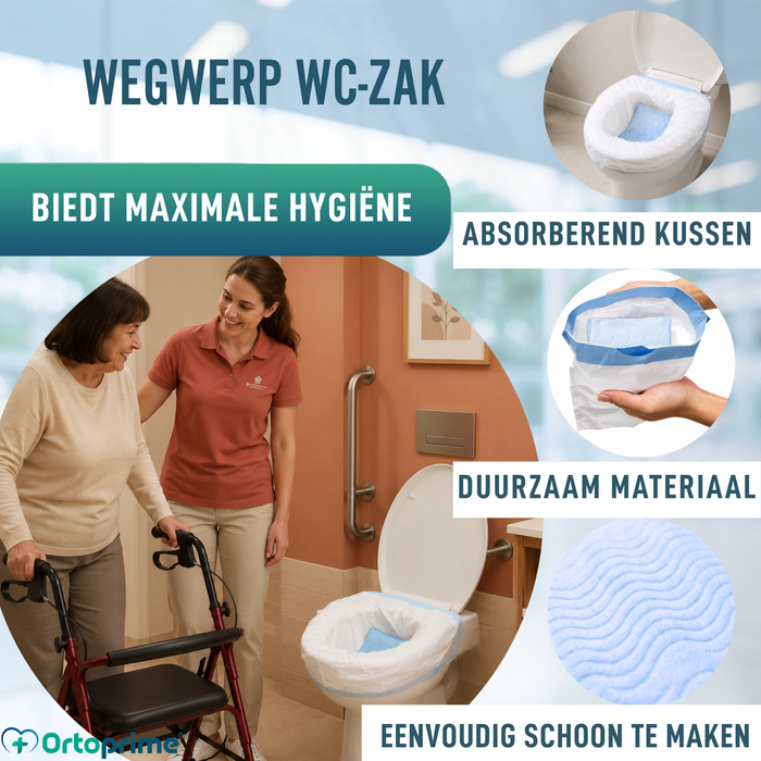 Hygiënische Wegwerpzakjes voor WC | 20 Stuks