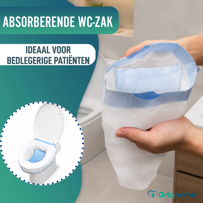 Wegwerp WC Zakjes Absorberend | Set van
