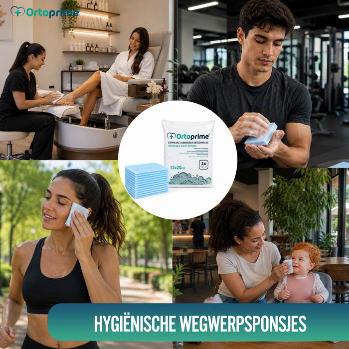 Wegwerpsponsjes Doos met 1800 stuks