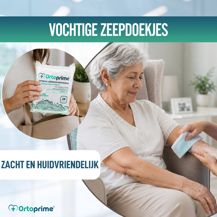 Wegwerpzeepdoekjes Doos 120 stuks