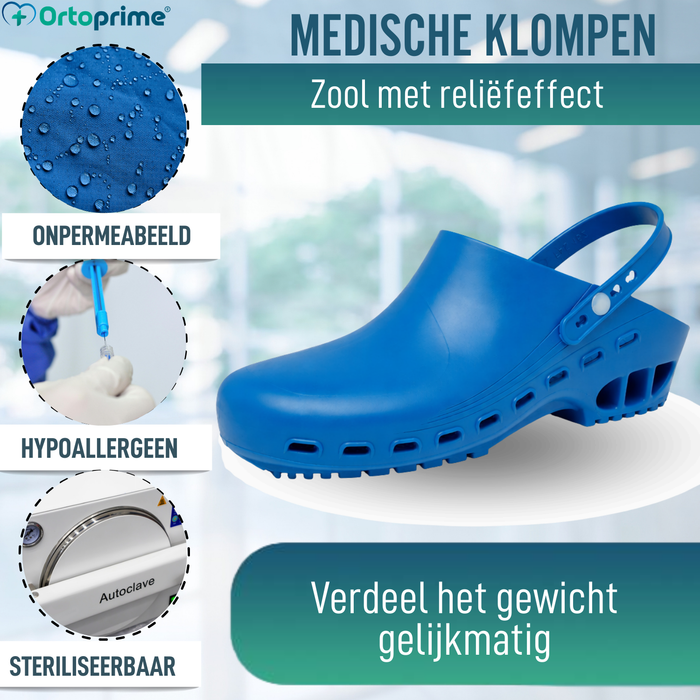Sanitaire Clogs Antislip | Waterdichte Bescherming