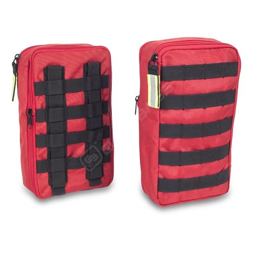 EB02.036  Bolsillos laterales molle para el paramed’s, 1000D Polyester rojo - OrtoPrime