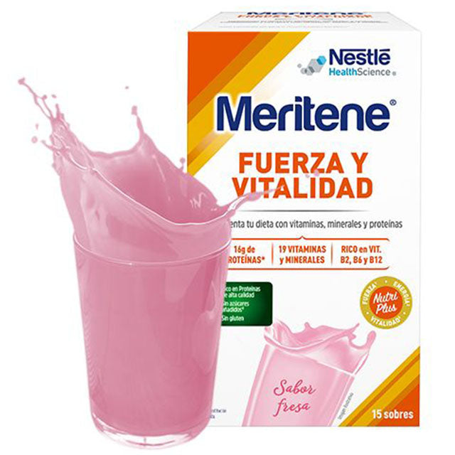 Meritene Multivitamin Shake in 4 Flavors | 15 Sachets