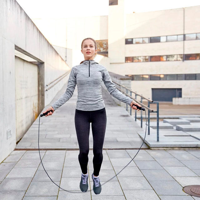 HEREROPE Beaded Rope Verstelbaar parelspringtouw, onbreekbare handgrepen en splinterbestendige kralen voor verbeterde fitnesstraining (zwart HEREROPE Beaded Rope Verstelbaar parelspringtouw, onbreekbare handgrepen en splinterbestendige kralen voor verbeterde fitnesstraining (zwart