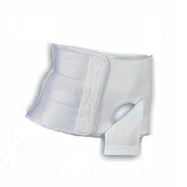 BODYPERFECT Postoperatieve buikband unisex post-operationele correctie verstelbare sluiting L wit BODYPERFECT Postoperatieve buikband unisex post-operationele correctie verstelbare sluiting L wit