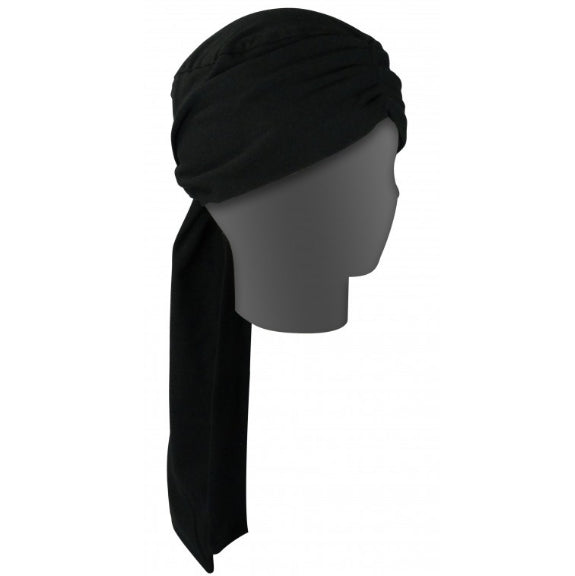 turbante-drapeado-liso-negro-para-mujeres-ortoprime